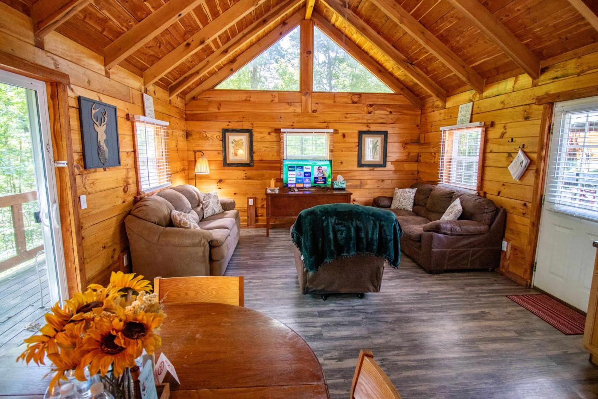 Kozy Haven Log Cabin Rentals Columbia Exterior foto