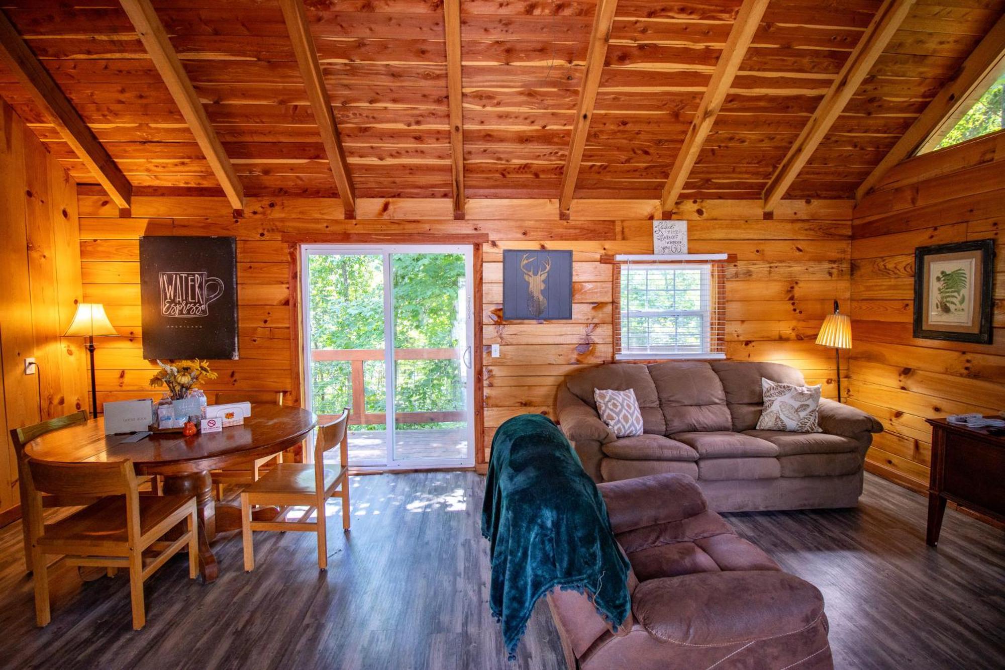 Kozy Haven Log Cabin Rentals Columbia Exterior foto